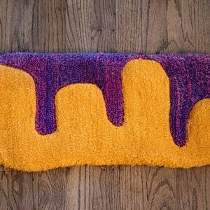 Custom Colorful Drip Design Rug